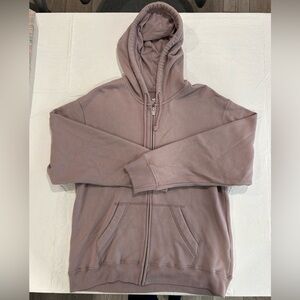 Hollister Zip-Up Mauve Hoodie